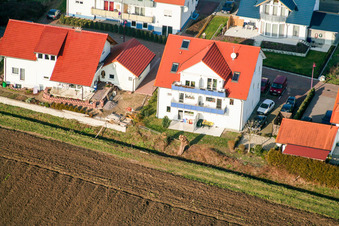 Luftbild von Am Storchengraben in Freckenfeld im Bundesland Rheinland-Pfalz, Deutschland