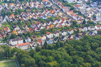 Luftbild von Südendstr in Kandel im Bundesland Rheinland-Pfalz, Deutschland