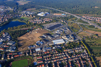 Gewerbegebiet Schütte-Lanz-Park in Brühl im Bundesland Baden-Württemberg, Deutschland