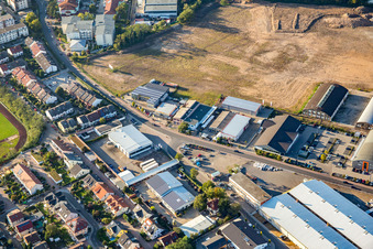 Mannheimer Landstr in Brühl im Bundesland Baden-Württemberg, Deutschland