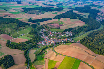 Ortsteil Wüstenzell in Holzkirchen im Bundesland Bayern, Deutschland