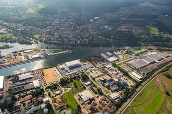 Bamberg Hafen im Ortsteil Gaustadt im Bundesland Bayern, Deutschland