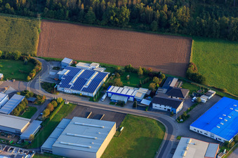 Industriegebiet Große Ahlmühle aus Norden mit X2E System Engineering GmbH in Rohrbach im Bundesland Rheinland-Pfalz, Deutschland