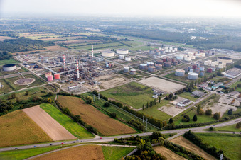 Ehemaliges Raffinerie- Werksgelände in Reichstett in Grand Est in Vendenheim im Bundesland Bas-Rhin, Frankreich