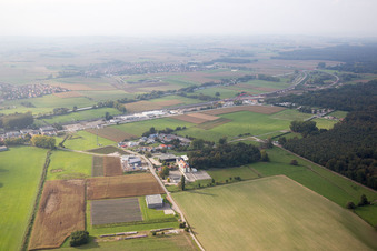 Vendenheim im Bundesland Bas-Rhin, Frankreich aus der Luft