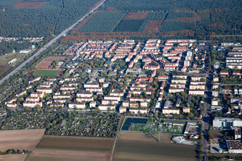 Ortsteil Schönau in Mannheim im Bundesland Baden-Württemberg, Deutschland