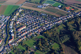 Europaring in Lampertheim im Bundesland Hessen, Deutschland