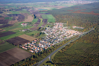 Ortsteil Riedrode in Bürstadt im Bundesland Hessen, Deutschland