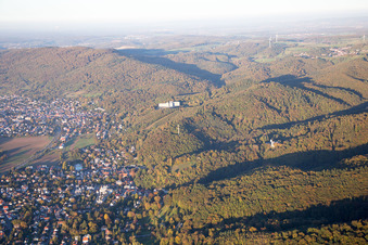 Stadtrand und Außenbezirks- Wohngebiete im Ortsteil Alsbach in Alsbach-Hähnlein im Bundesland Hessen, Deutschland