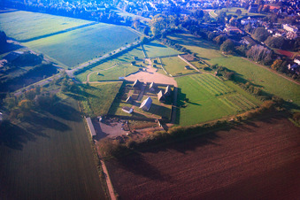 Freilichtlabor Lauresham Keltisches Erlebnisdorf am Kloster in Lorsch im Bundesland Hessen, Deutschland