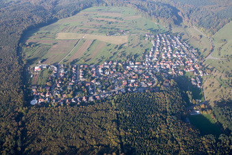 Ortsteil Schluttenbach in Ettlingen im Bundesland Baden-Württemberg, Deutschland