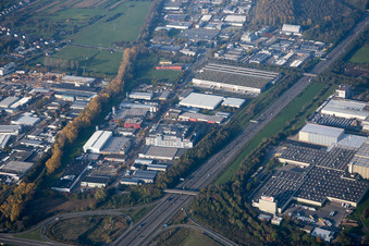 Ortsteil Hagsfeld in Karlsruhe im Bundesland Baden-Württemberg, Deutschland
