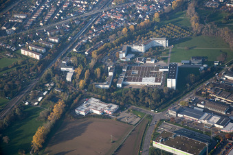 BAMF im Ortsteil Hagsfeld in Karlsruhe im Bundesland Baden-Württemberg, Deutschland