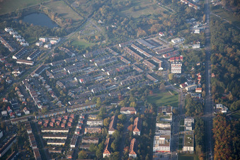 Ortsteil Neureut in Karlsruhe im Bundesland Baden-Württemberg, Deutschland