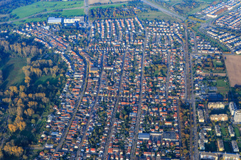 Neureuter Hauptstr in Karlsruhe im Bundesland Baden-Württemberg, Deutschland