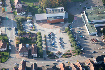 Soultz-sous-Forêts im Bundesland Bas-Rhin, Frankreich von einer Drohne aus