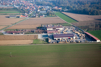 Niederrœdern im Bundesland Bas-Rhin, Frankreich