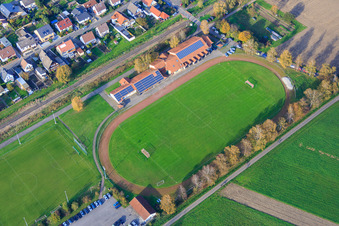 Sportplätze der Sportfreunde Steinfeld und Wiesentalhalle im Bundesland Rheinland-Pfalz, Deutschland