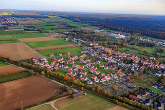 Im Unterfeld im Ortsteil Schaidt in Wörth am Rhein im Bundesland Rheinland-Pfalz, Deutschland