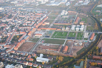 Landau in der Pfalz im Bundesland Rheinland-Pfalz, Deutschland von oben