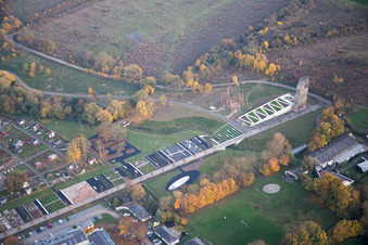 Landau in der Pfalz im Bundesland Rheinland-Pfalz, Deutschland aus der Luft