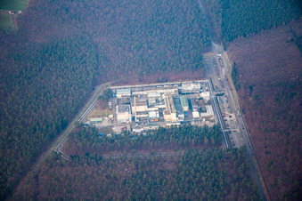 Leopoldshafen, KIK Campus Nord in Eggenstein-Leopoldshafen im Bundesland Baden-Württemberg, Deutschland