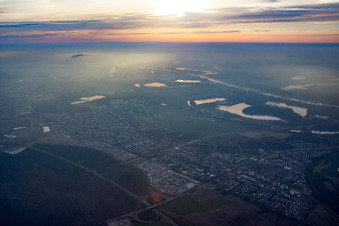 Ortsteil Eggenstein in Eggenstein-Leopoldshafen im Bundesland Baden-Württemberg, Deutschland