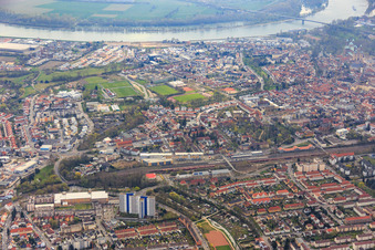 Friedrich-Ebert-Straße in Speyer im Bundesland Rheinland-Pfalz, Deutschland
