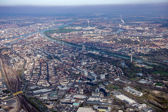Ortsteil Schwetzingerstadt in Mannheim im Bundesland Baden-Württemberg, Deutschland
