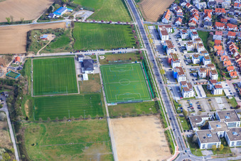 Sportpark des SSG Bensheim Hockey und des FC Italia Bensheim e.V im Bundesland Hessen, Deutschland