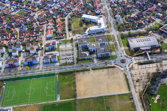 Luftaufnahme von Office Center Bensheim am Berliner Ring im Bundesland Hessen, Deutschland