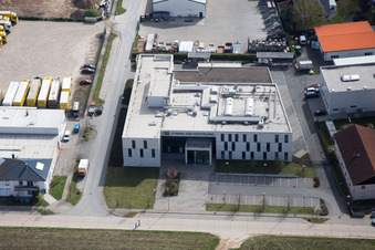 Kirchengebäude der Stimme der Hoffnung e.V. im Ortsteil Alsbach in Alsbach-Hähnlein. Ein Europäisches Medienzentrum der Freikirche der Siebenten-Tags-Adventisten im Ortsteil Sandwiese im Bundesland Hessen, Deutschland