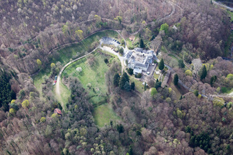 Luftbild von Seeheim-Jugenheim im Bundesland Hessen, Deutschland