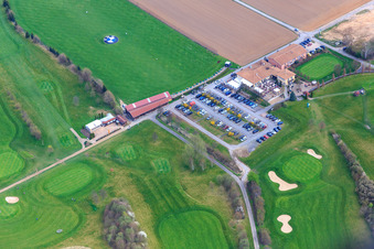 Luftbild von Golf Sport Park Groß-Zimmern im Bundesland Hessen, Deutschland