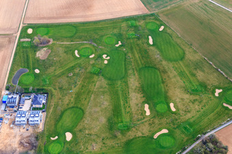 Golf Sport Park Groß-Zimmern im Bundesland Hessen, Deutschland von oben