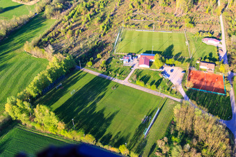 Fussballplatz Steinweiler im Bundesland Rheinland-Pfalz, Deutschland