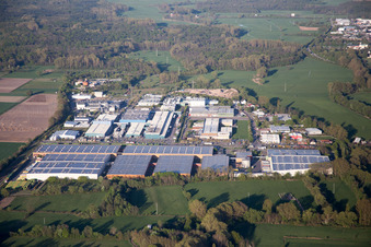Landau in der Pfalz im Bundesland Rheinland-Pfalz, Deutschland von der Drohne aus gesehen