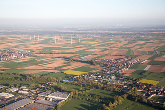 Ortsteil Mörlheim in Landau in der Pfalz im Bundesland Rheinland-Pfalz, Deutschland