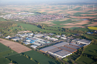 Industriegebiet Landau-Ost in Landau in der Pfalz im Bundesland Rheinland-Pfalz, Deutschland
