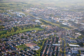 Landau Nord, Horstring im Ortsteil Queichheim in Landau in der Pfalz im Bundesland Rheinland-Pfalz, Deutschland