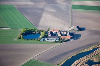 Mückenhäuser Hof im Ortsteil Rheindürkheim in Worms im Bundesland Rheinland-Pfalz, Deutschland