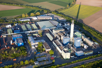 Industrie- und Gewerbegebiet NO HIM in Biebesheim am Rhein im Bundesland Hessen, Deutschland