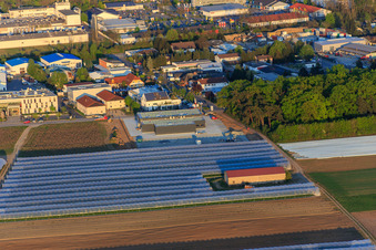 Autohaus Alsbach Bayram GmbH - Alsbach-Hähnlein im Ortsteil Sandwiese im Bundesland Hessen, Deutschland von oben