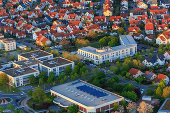Office Center Bensheim und Weststadthalle im Bundesland Hessen, Deutschland