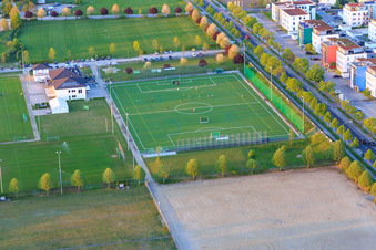 Sportplatz der SSG Bensheim Hockey im Bundesland Hessen, Deutschland
