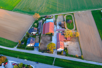 Reiterhof in der Neuhostgr in Bensheim im Bundesland Hessen, Deutschland