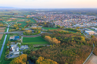 Kläranlage Lorsch und Biogas Lorsch GmbH&Co.KG im Bundesland Hessen, Deutschland