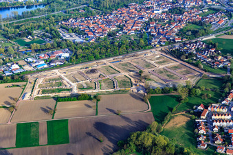 Neubaugebiet Paul-Klee-Ring in Wörth am Rhein im Bundesland Rheinland-Pfalz, Deutschland