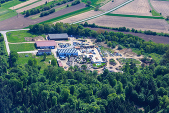 Palatinum Landschafts u. Gartendesign in Hagenbach im Bundesland Rheinland-Pfalz, Deutschland von oben