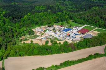 Palatinum Landschafts u. Gartendesign in Hagenbach im Bundesland Rheinland-Pfalz, Deutschland von oben
